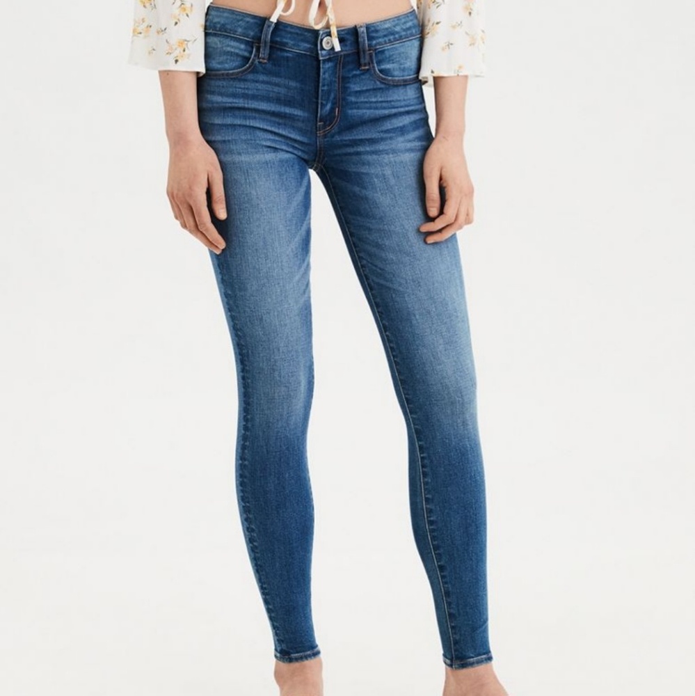 American Eagle Mid Rise Jeggings